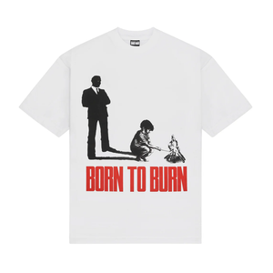 Babylon LA Born To Burn T-Shirt White