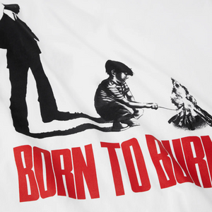 Babylon LA Born To Burn T-Shirt White