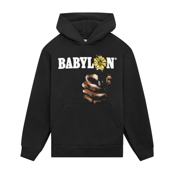 Babylon LA Daisy Hoodie Black