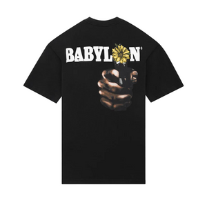 Babylon LA Daisy T-Shirt Black