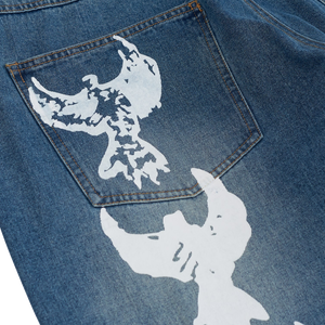Kidsuper Baggy Dove Jeans Blue