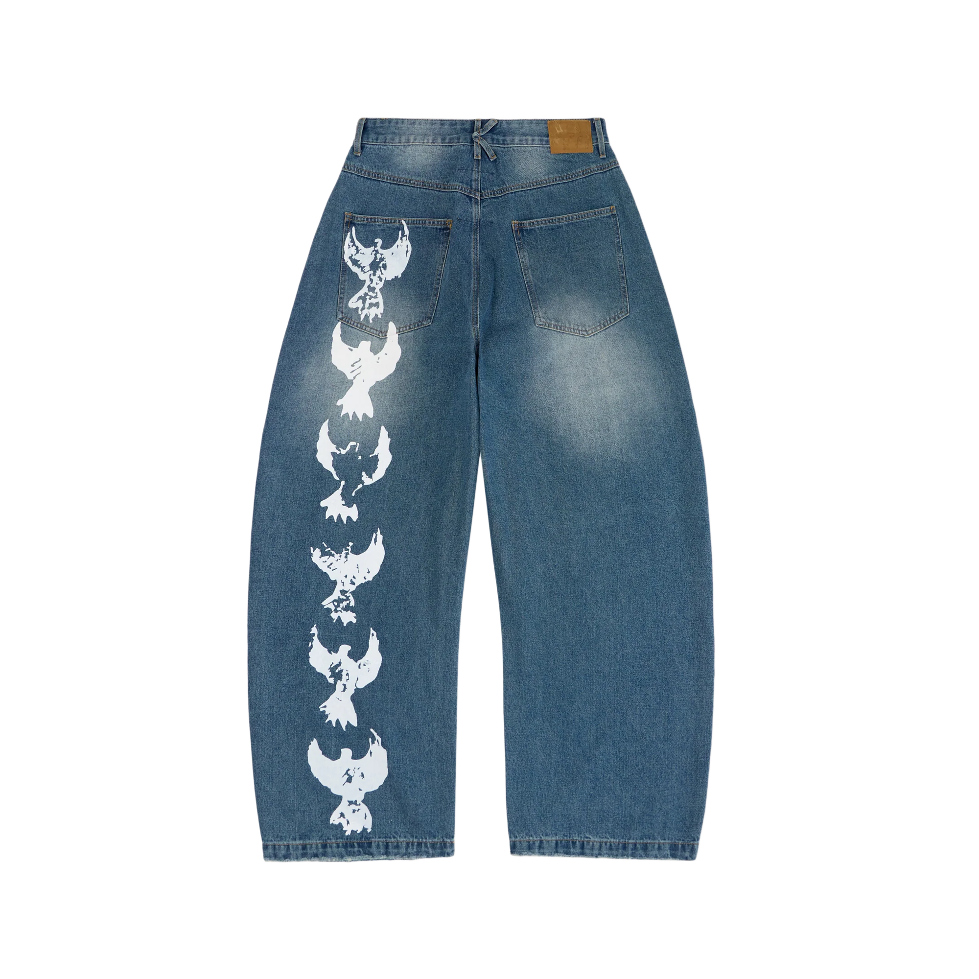 Kidsuper Baggy Dove Jeans Blue