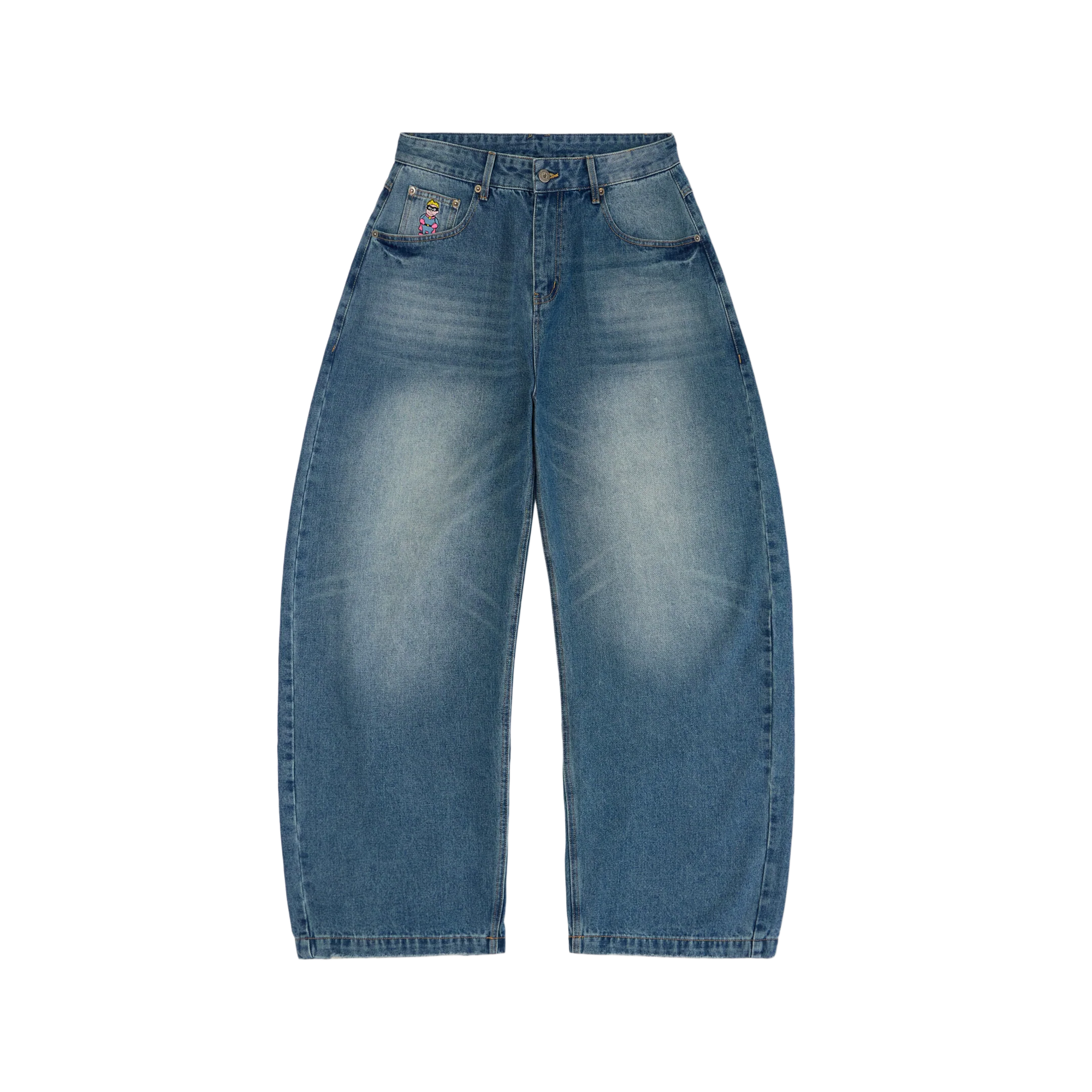 Kidsuper Baggy Dove Jeans Blue