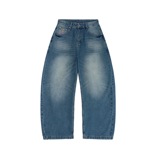 Kidsuper Baggy Dove Jeans Blue