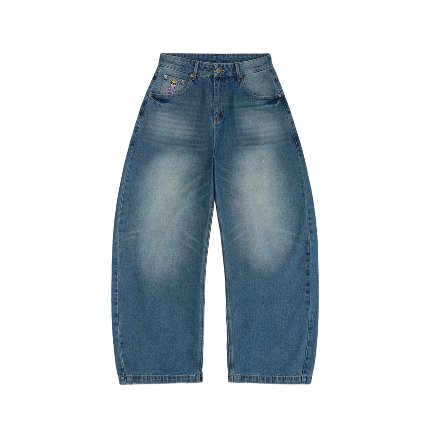 Kidsuper Baggy Dove Jeans Blue