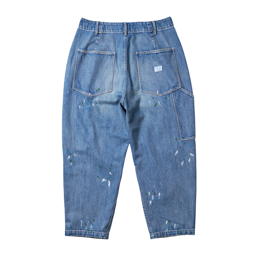 Liberaiders Baker Denim Sarrouel Pants Hard Wash