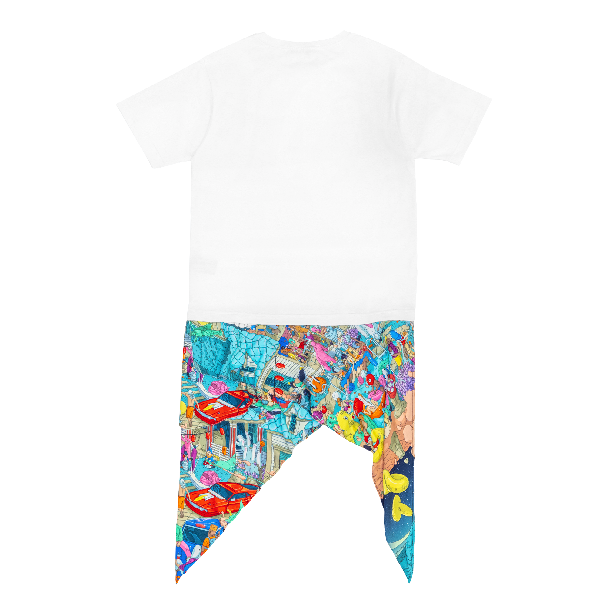 Members Of The Rage Bandana Tee Optic White