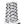 Babylon LA Barbed Socks White