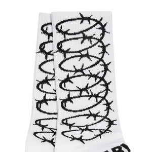 Babylon LA Barbed Socks White