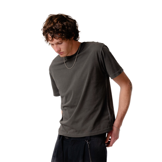 Beach Brains Tide T-Shirt Charcoal