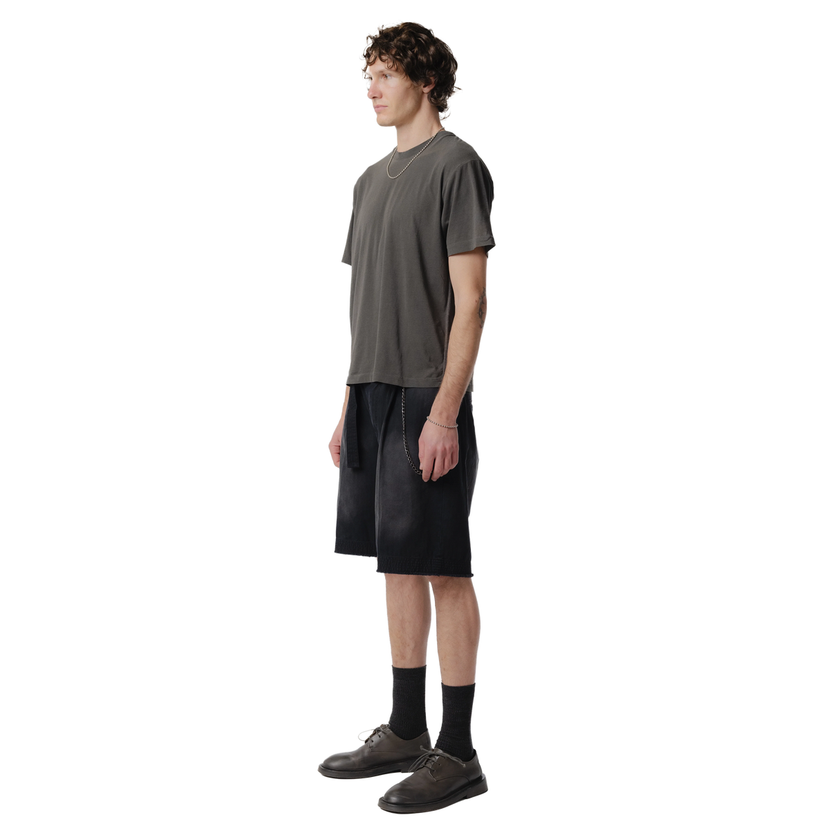 Beach Brains Tide T-Shirt Charcoal