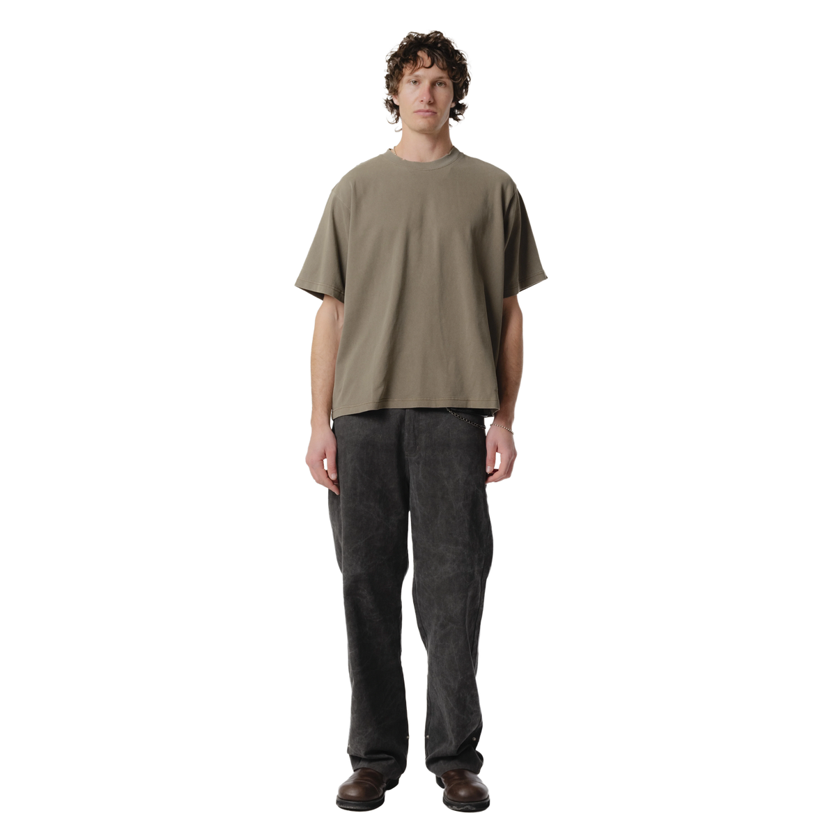 Beach Brains Star Dream T-Shirt Brown