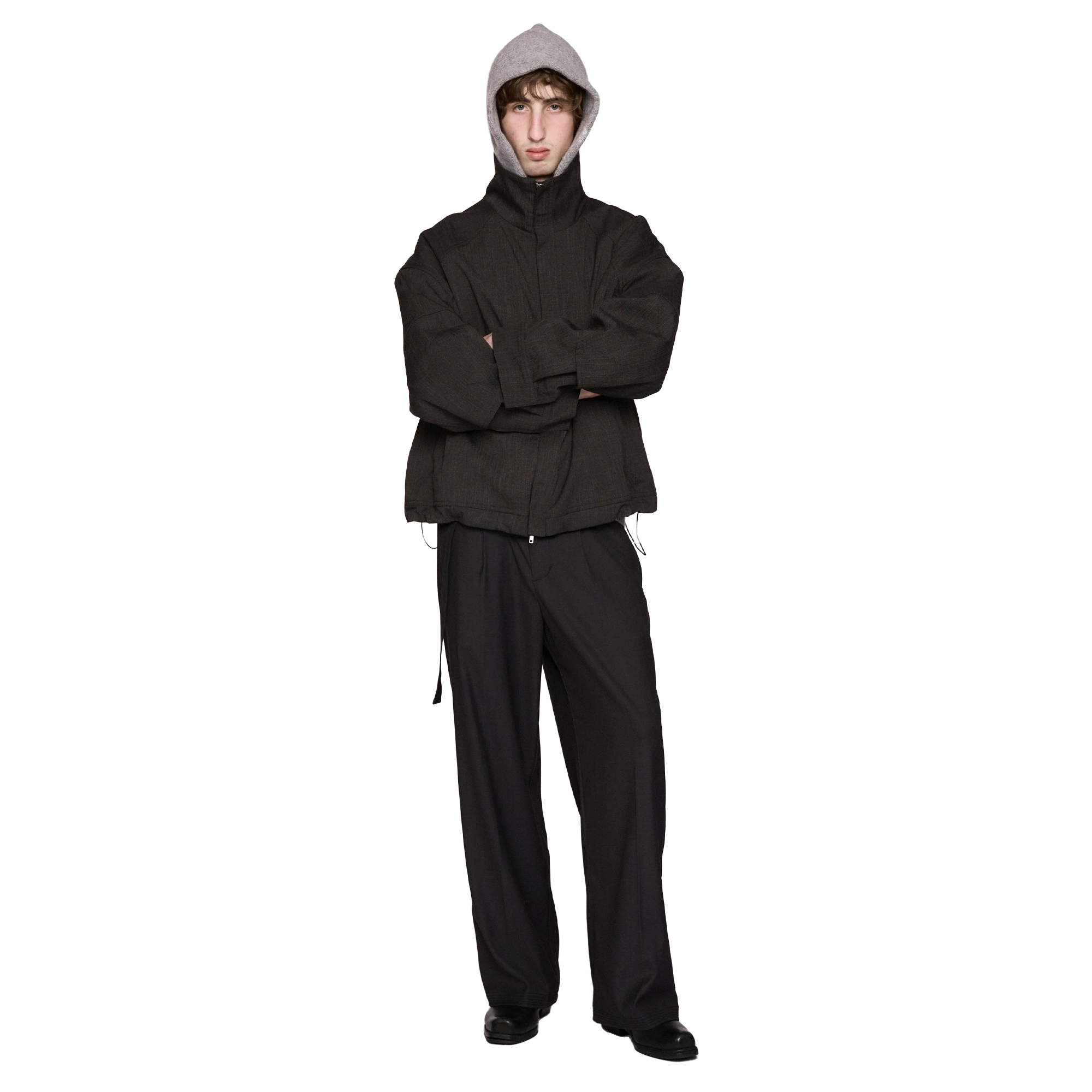 Beach Brains Luna Jacket Silt Grey