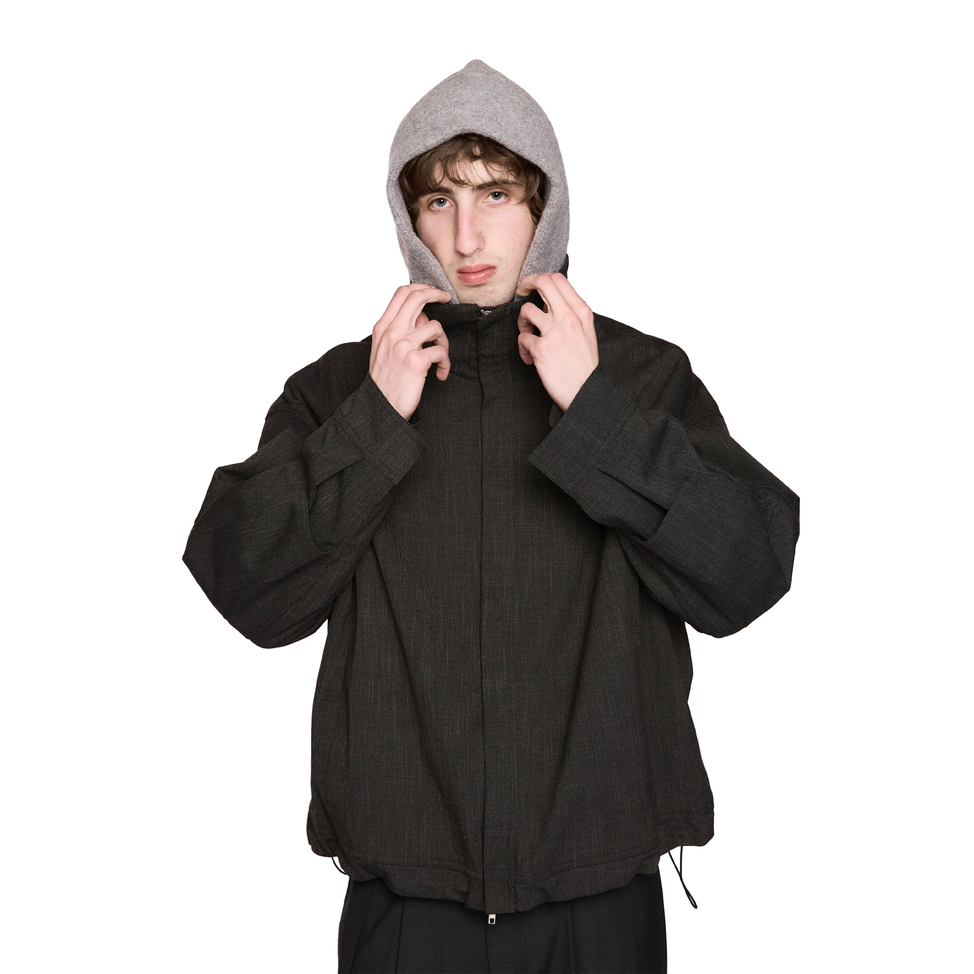Beach Brains Luna Jacket Silt Grey