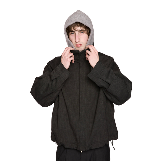 Beach Brains Luna Jacket Silt Grey