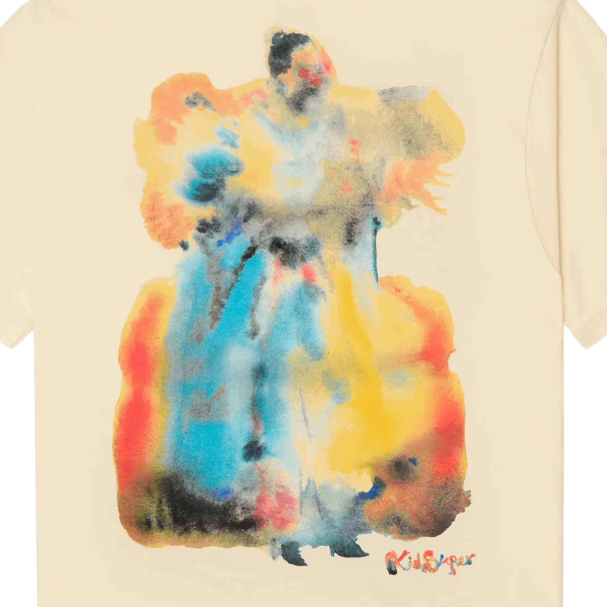 Kidsuper Blotchy Lady T-Shirt Cream