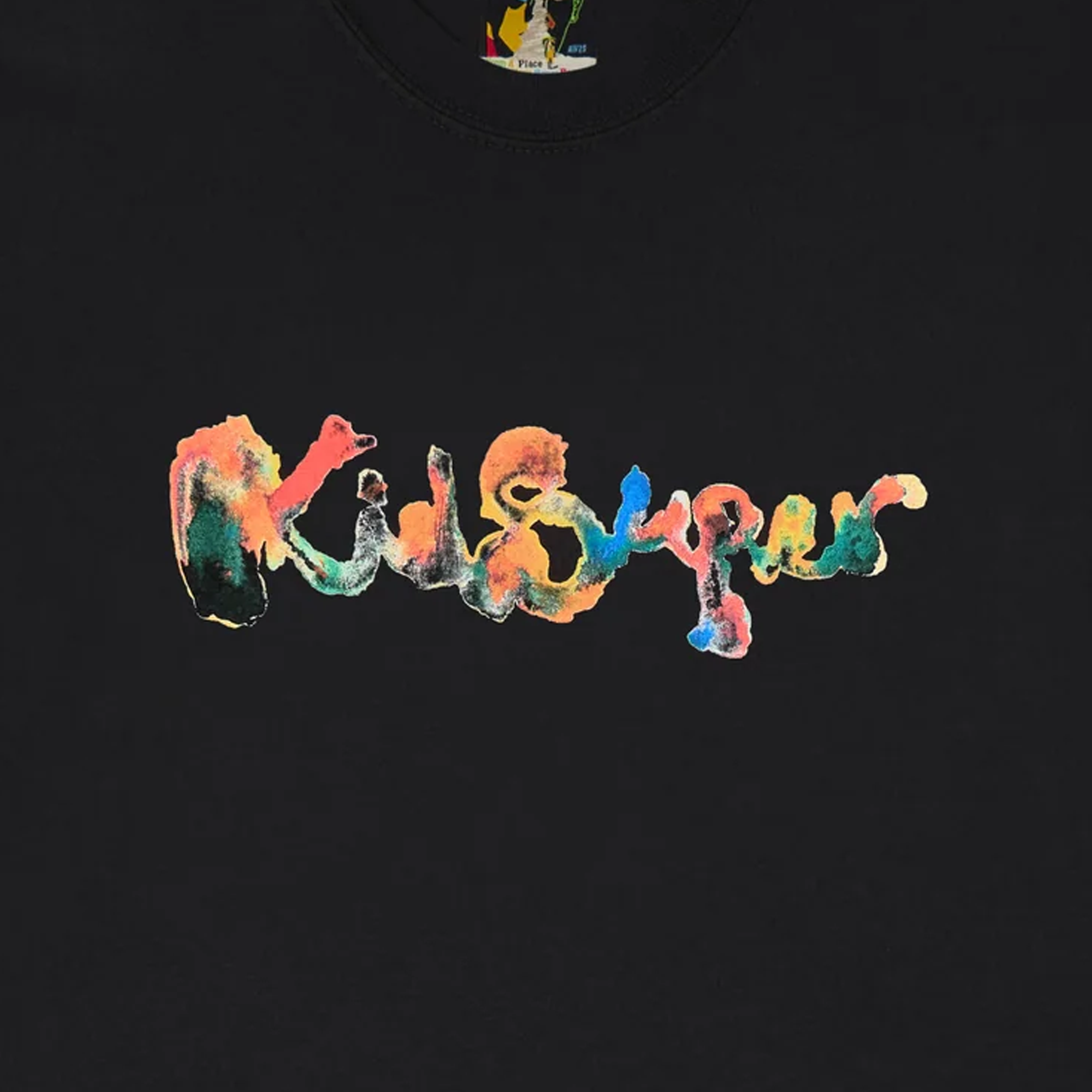 Kidsuper Blotchy Logo T-Shirt Black
