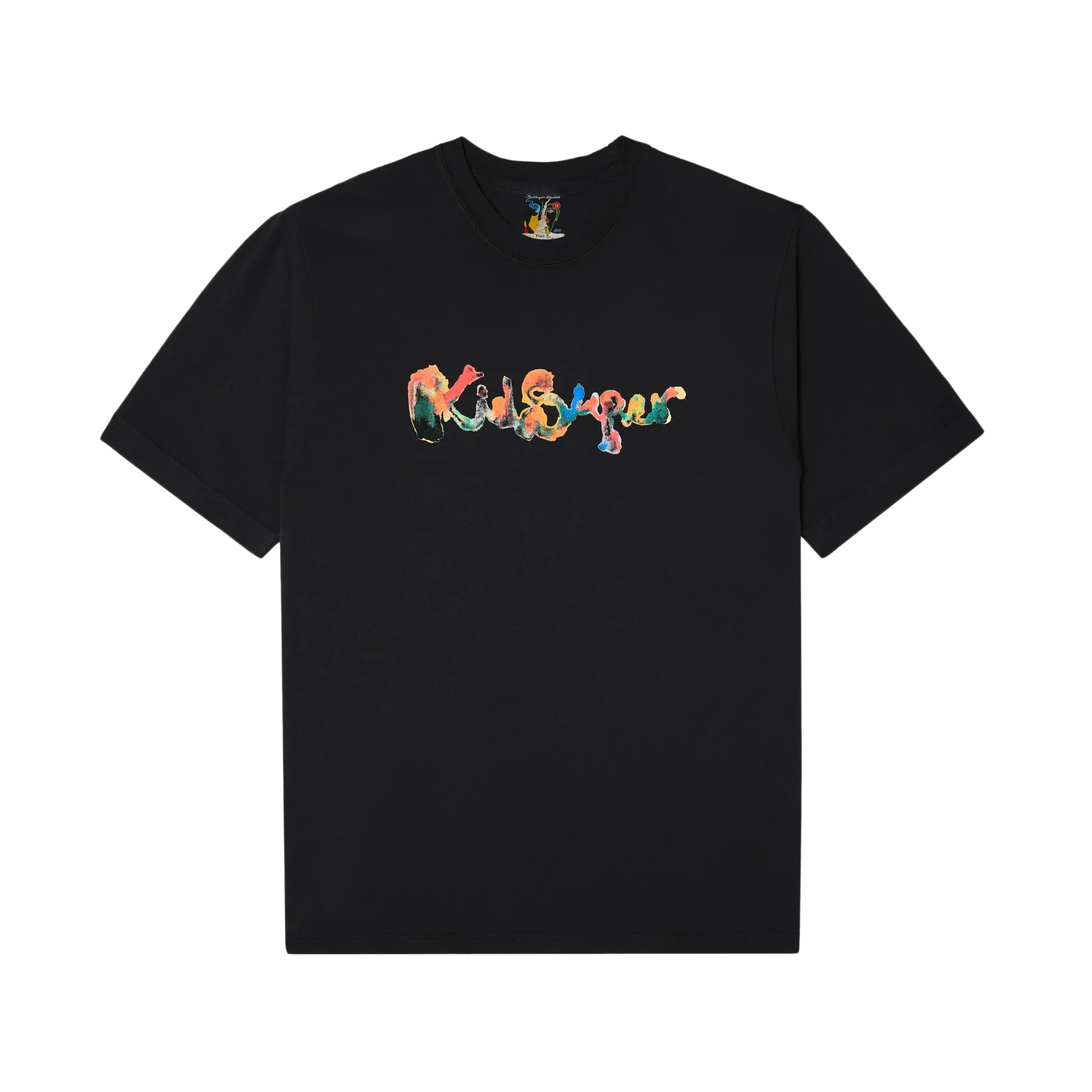 Kidsuper Blotchy Logo T-Shirt Black