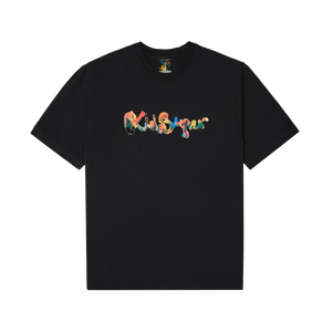 Kidsuper Blotchy Logo T-Shirt Black