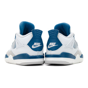 Nike Jordan 4 Retro (TD) Off White/Military Blue/Neutral Grey BQ7670-141