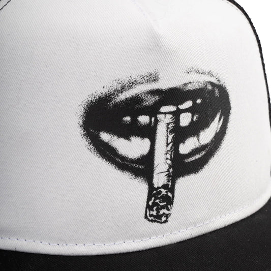 Babylon LA Burning Cash Trucker Black