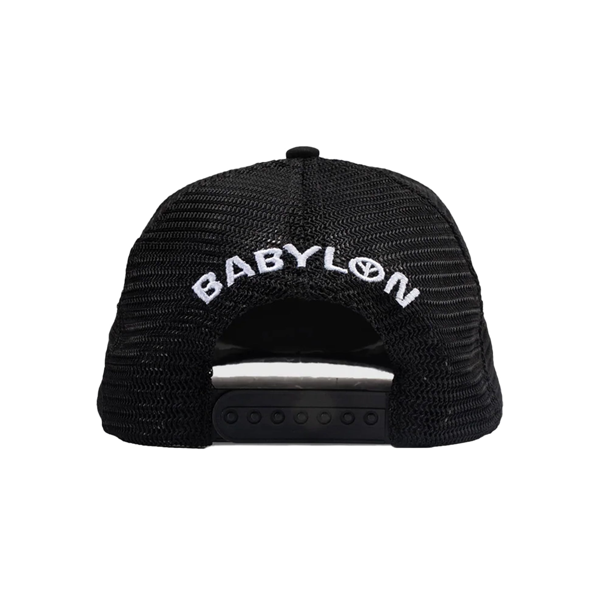 Babylon LA Burning Cash Trucker Black