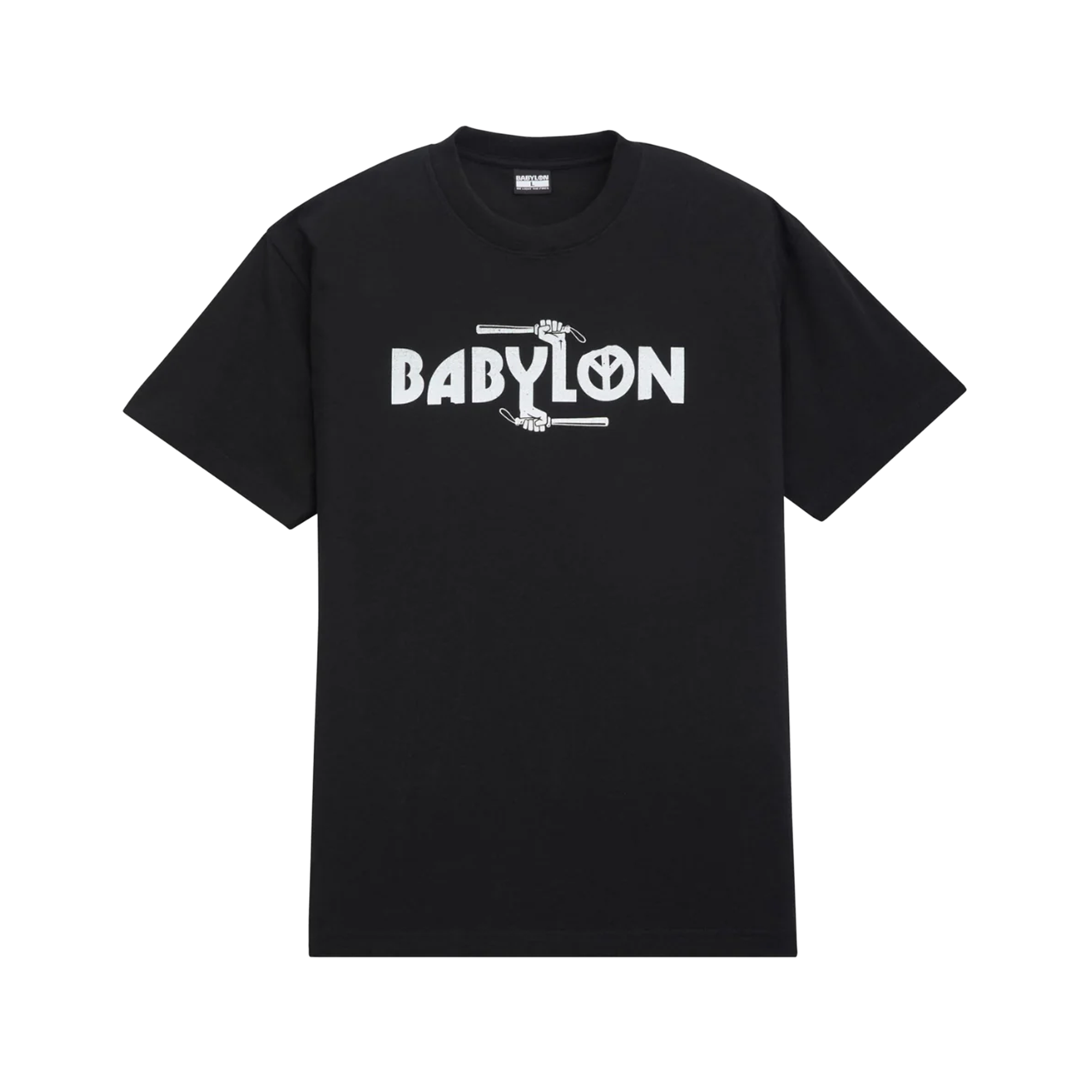 Babylon Baton T-Shirt Jet Black