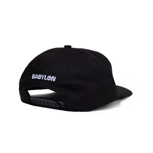 Babylon Black Metal Hat Jet Black