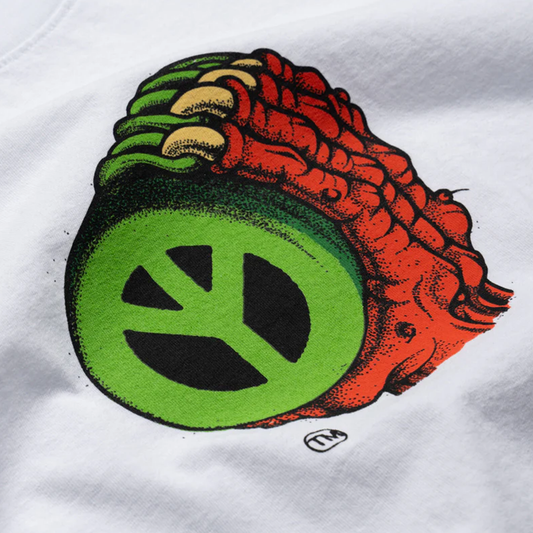 Babylon Clawed T-Shirt Pure White