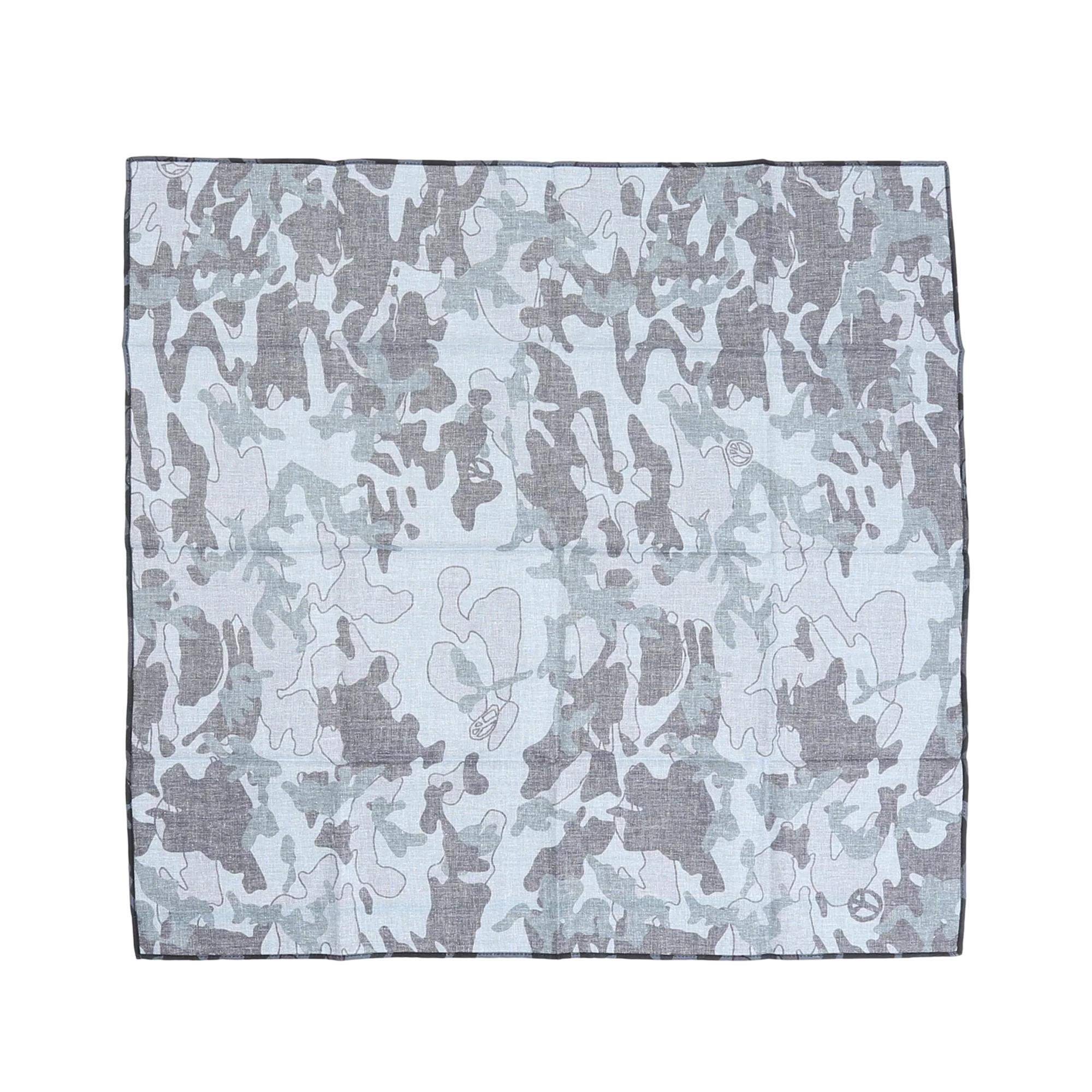 Babylon Ghillie Camo Bandana Ghillie Print Black