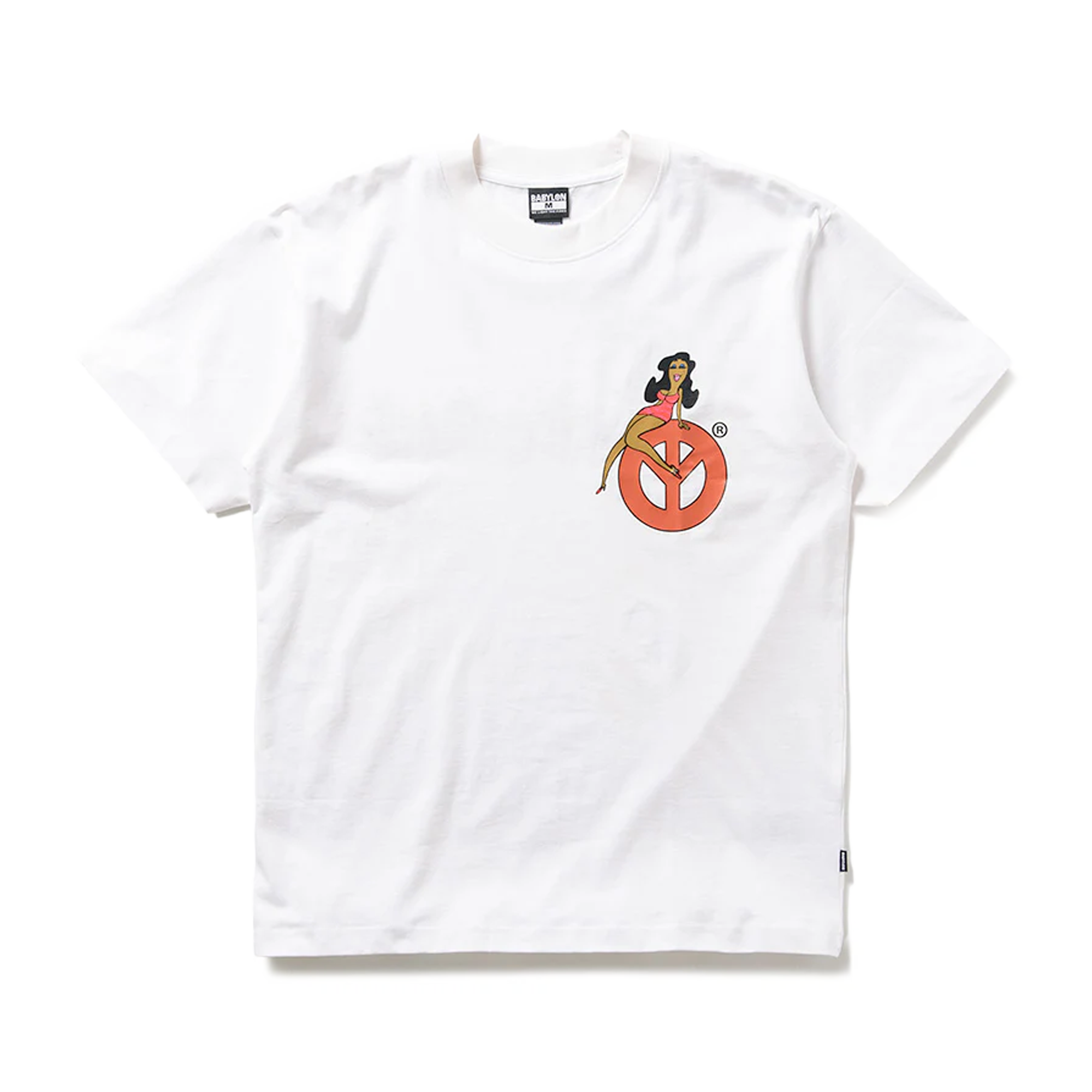 Babylon Groovy Lady Tee Pure White