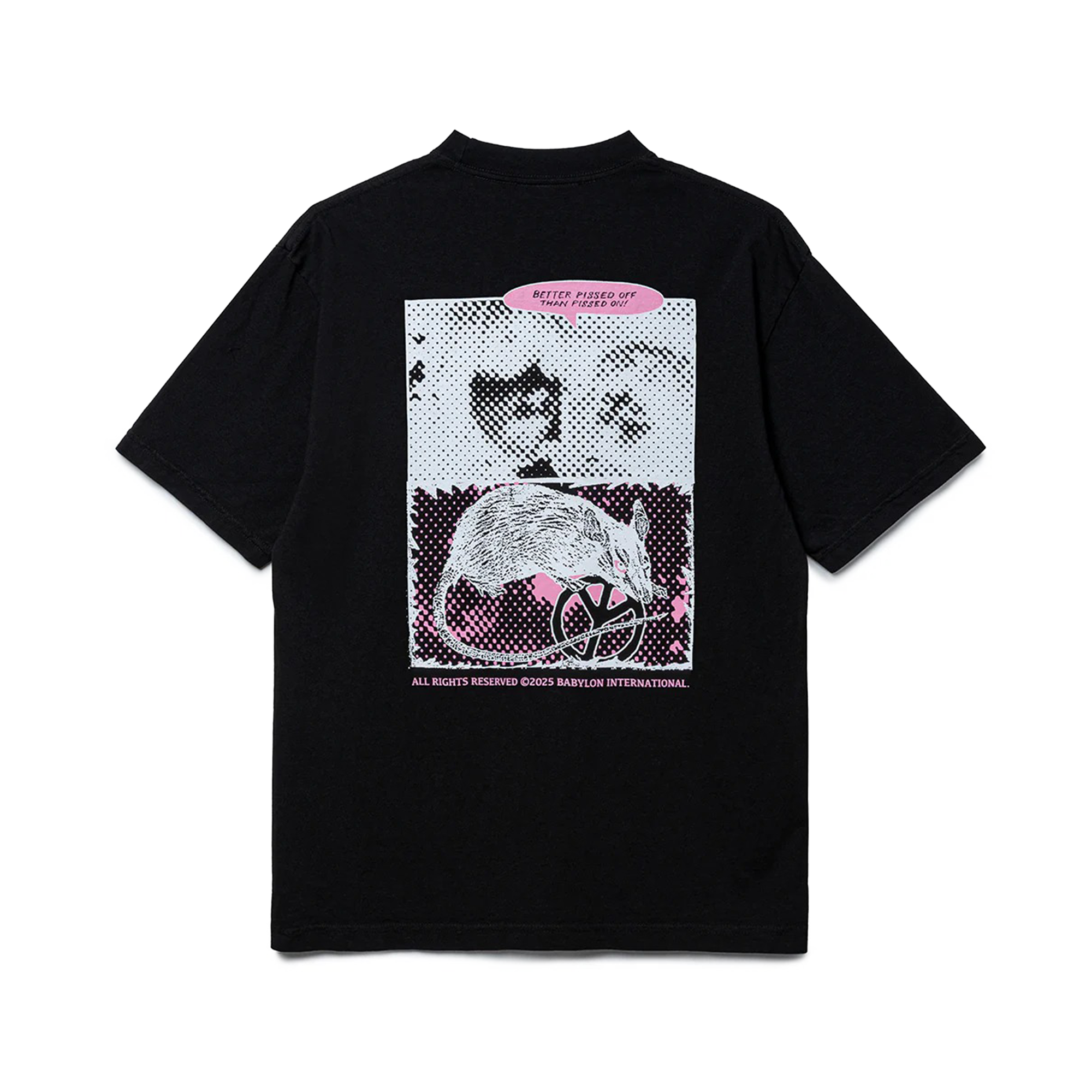 Babylon Pissed Off T-Shirt Jet Black