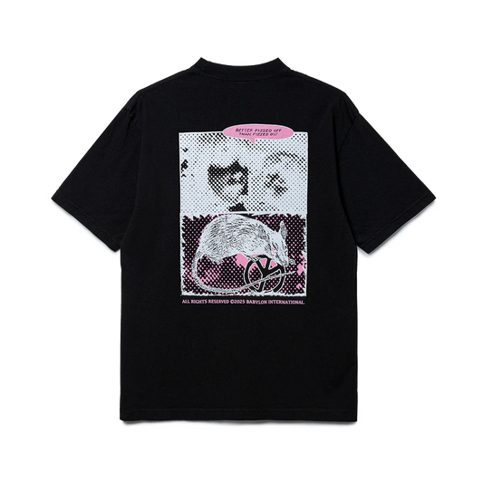 Babylon Pissed Off T-Shirt Jet Black