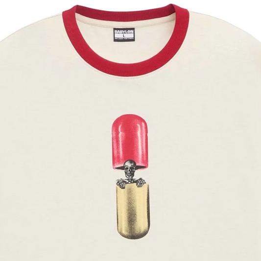 Babylon Ringer T-Shirt Sandy Shore