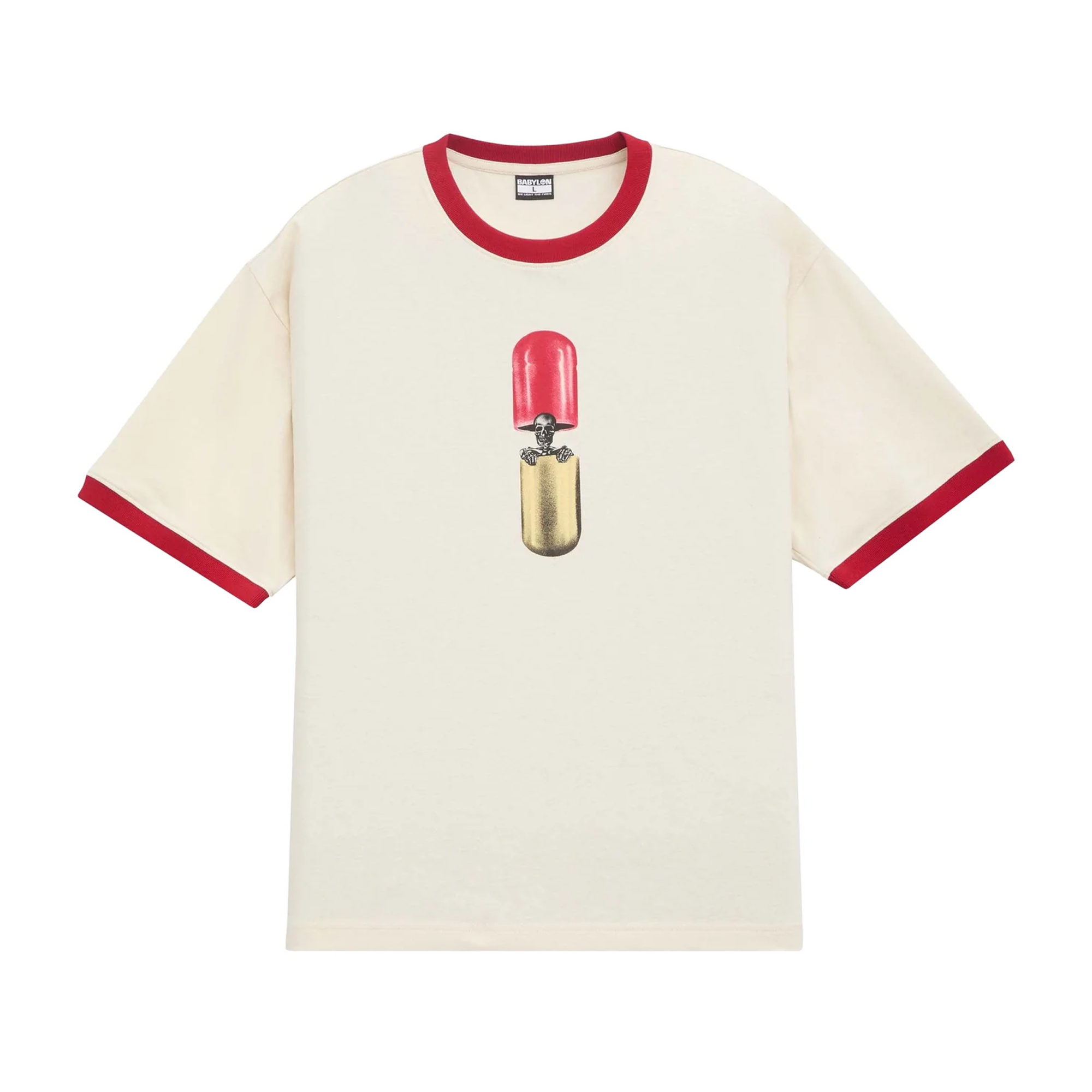Babylon Ringer T-Shirt Sandy Shore