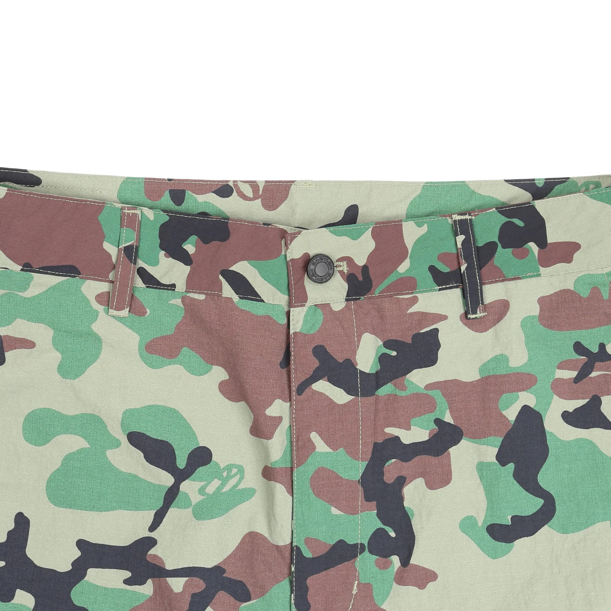 Babylon Ripstop Camo Pants Ghillie Camo Green