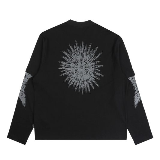 Babylon Twofer Long Sleeve Jet Black