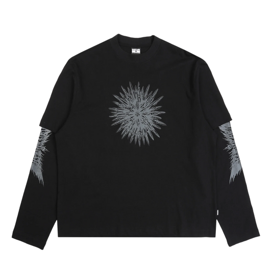 Babylon Twofer Long Sleeve Jet Black