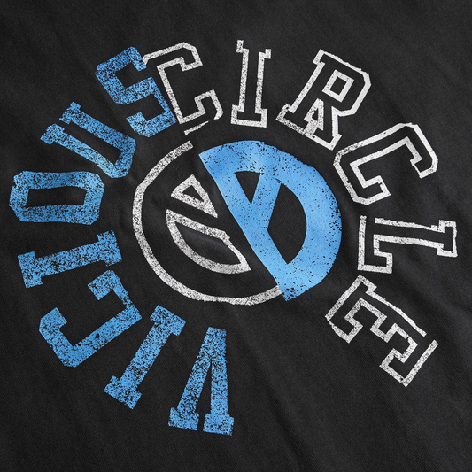 Babylon Vicious Circle Short Sleeve Tee Jet Black