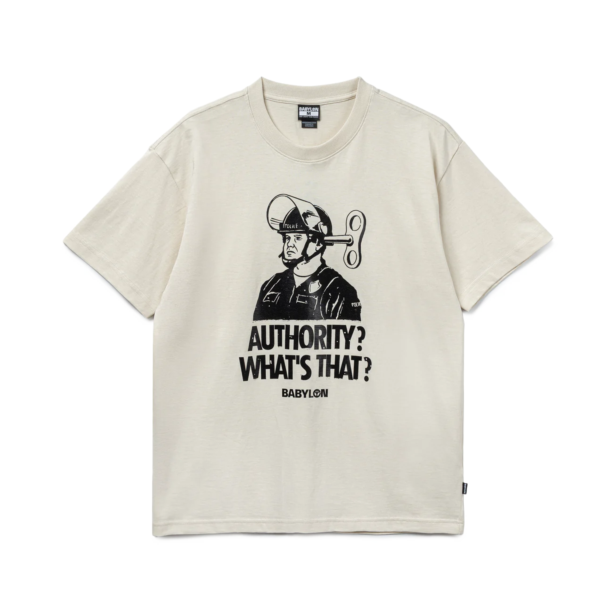 Babylon Whats Authority Tee Sandy Shore