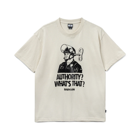 Babylon Whats Authority Tee Sandy Shore