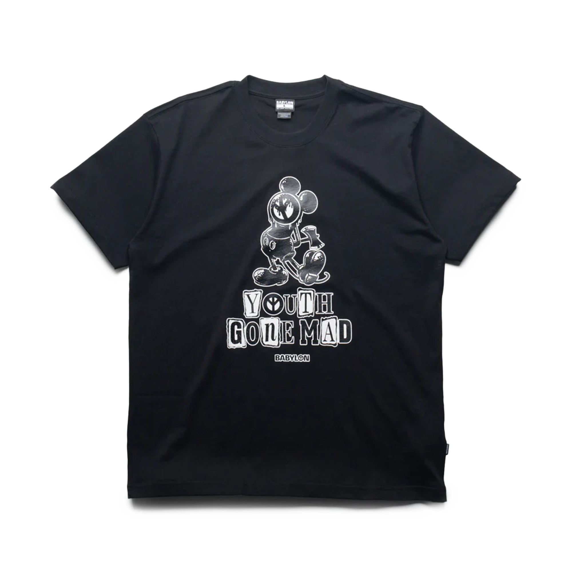Babylon Youth Gone Mad Tee Jet Black