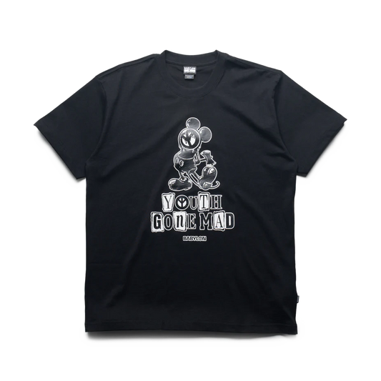 Babylon Youth Gone Mad Tee Jet Black