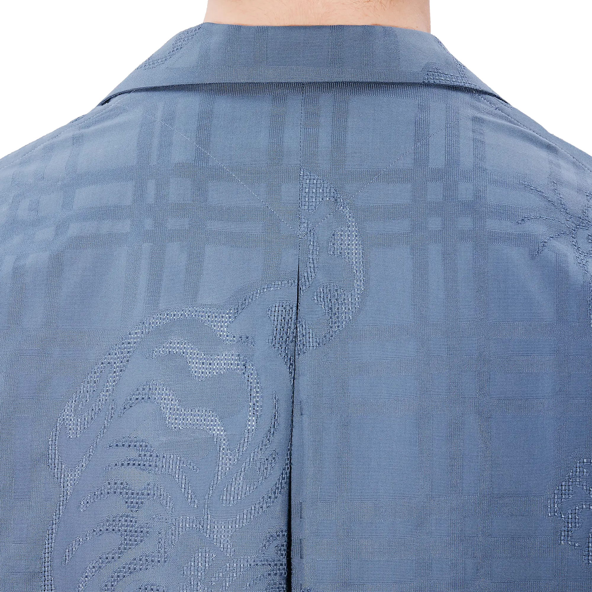 Kenzo Bamboo Tiger Hawaiian SS Shirt Blue