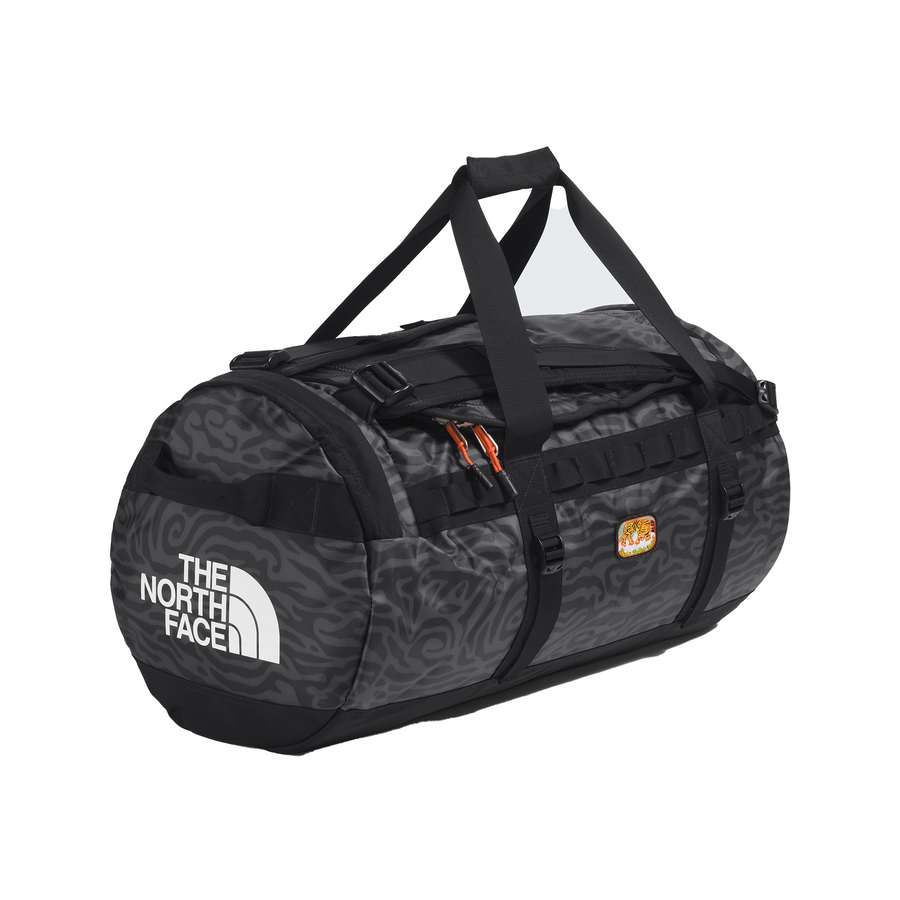 The North Face Base Camp Duffel Medium TNF Black/TNF Tiger Stripe Print NF0A52SA4DI