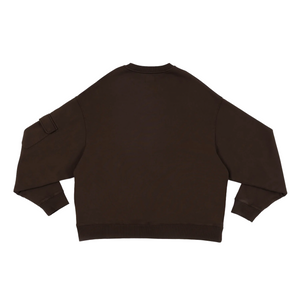 Patta Basic Pigment Dye Pocket Crewneck Sweater Delicioso