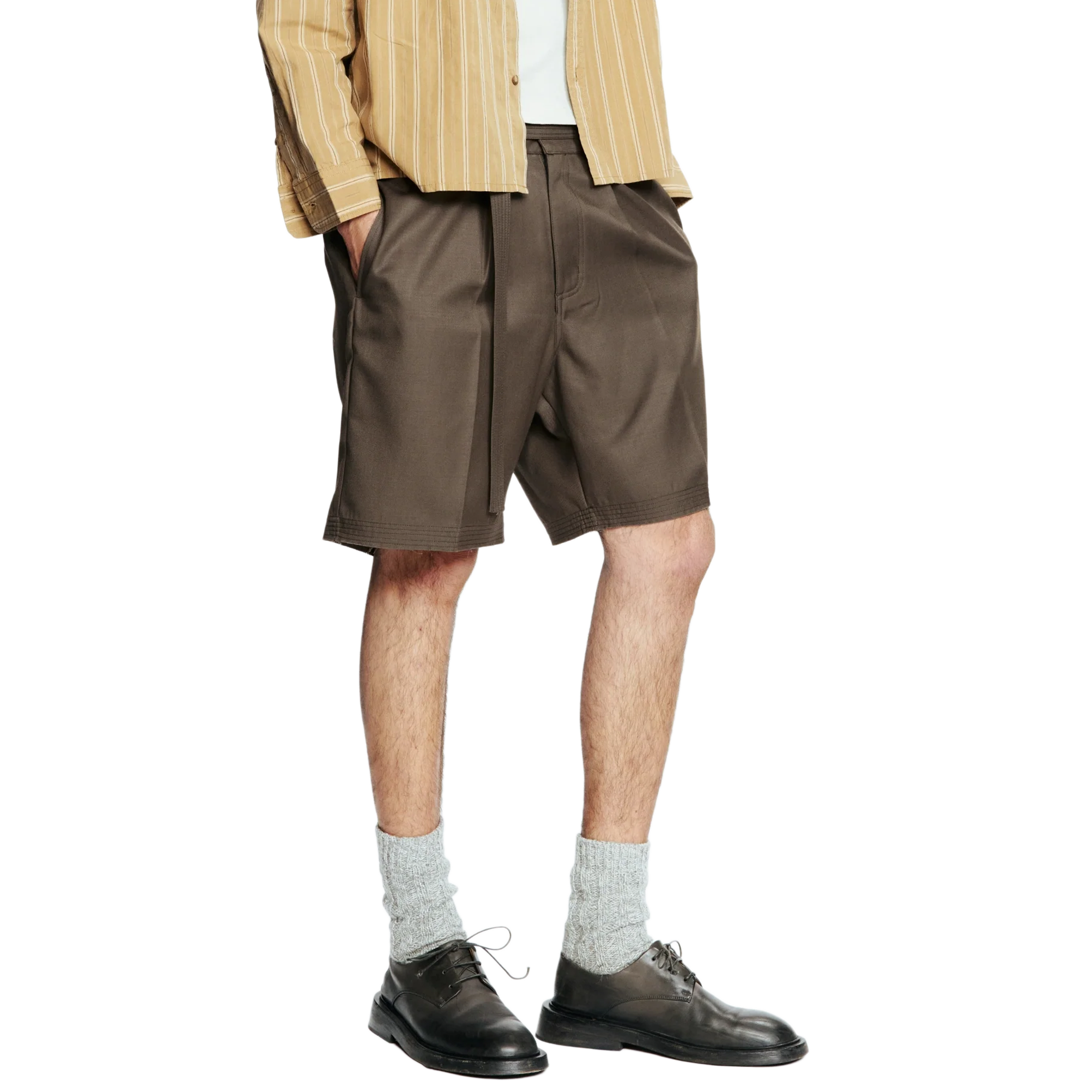 Beach Brains Cut Short Taupe