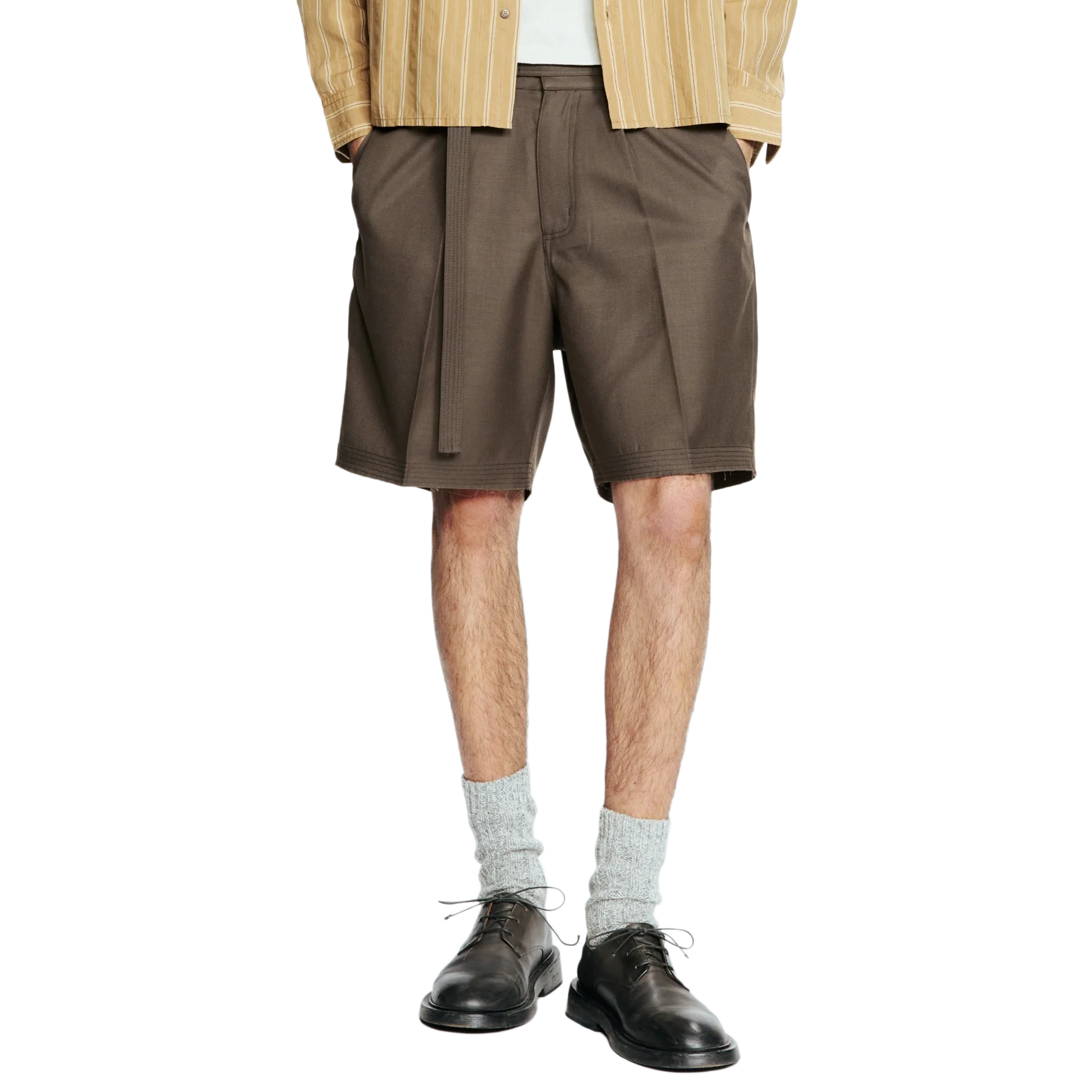 Beach Brains Cut Short Taupe