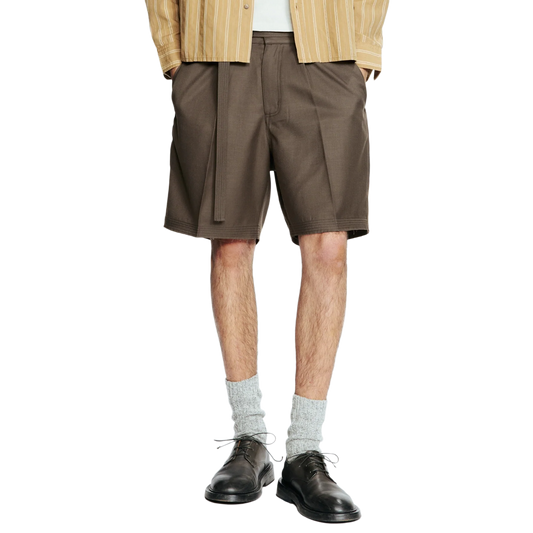 Beach Brains Cut Short Taupe