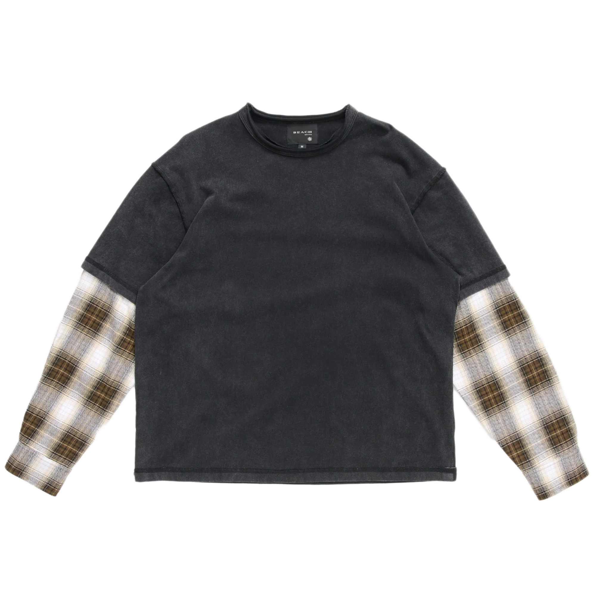 Beach Brains Deadend Shirt Black/Brown
